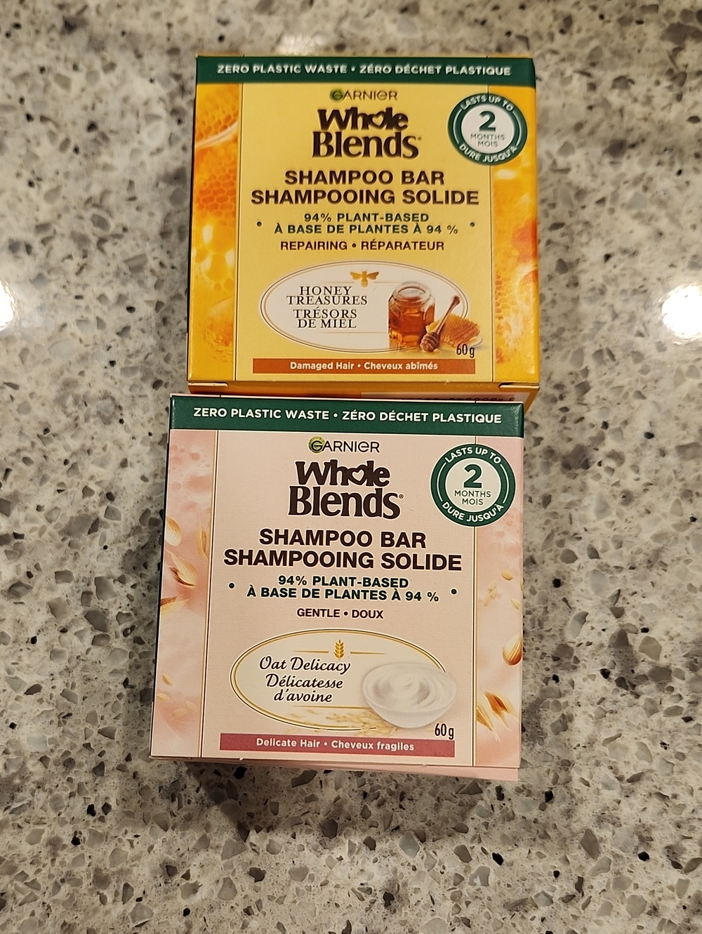 Garnier Whole Blends Shampoo Bars — Pack Of 2